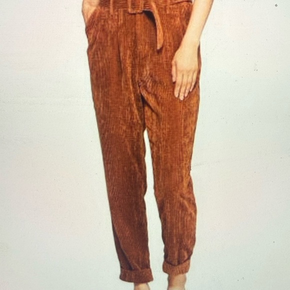 Wild Fable Rust Corduroy Pants - Picture 1 of 3